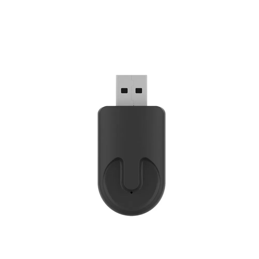 Black mini CarPlay USB interface adapter showing compact 26×55×13mm dimensions