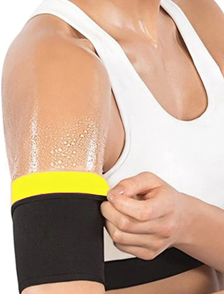 Sports arm sweatband in multiple colours and sizes for comprehensive fitness activities