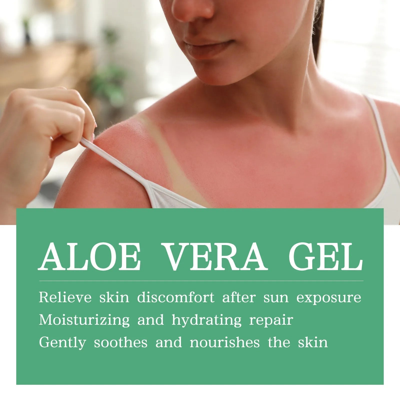 Intensive tanning luxe gel and tanning cream in 50g and 100g sizes with aloe vera for after sun repair