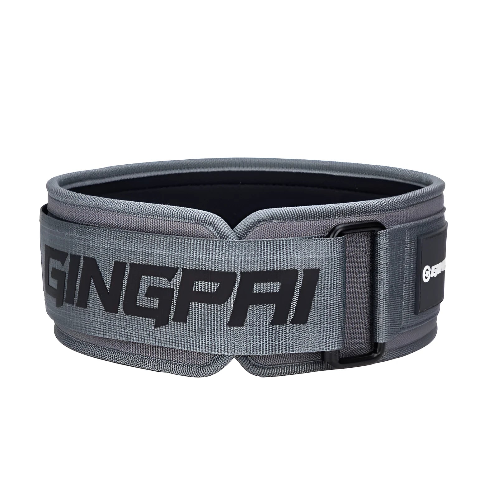 Abdominal exercising band and lumbar support belt for weightlifting and squat training.