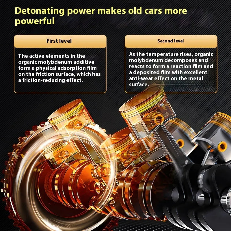 White-capped 60ml bottle of engine oil anti-wear additive and protective agent.