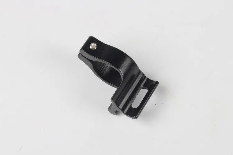 Black aluminium alloy vehicle clamp ring with 28.6mm diameter for highway steel frame tubing