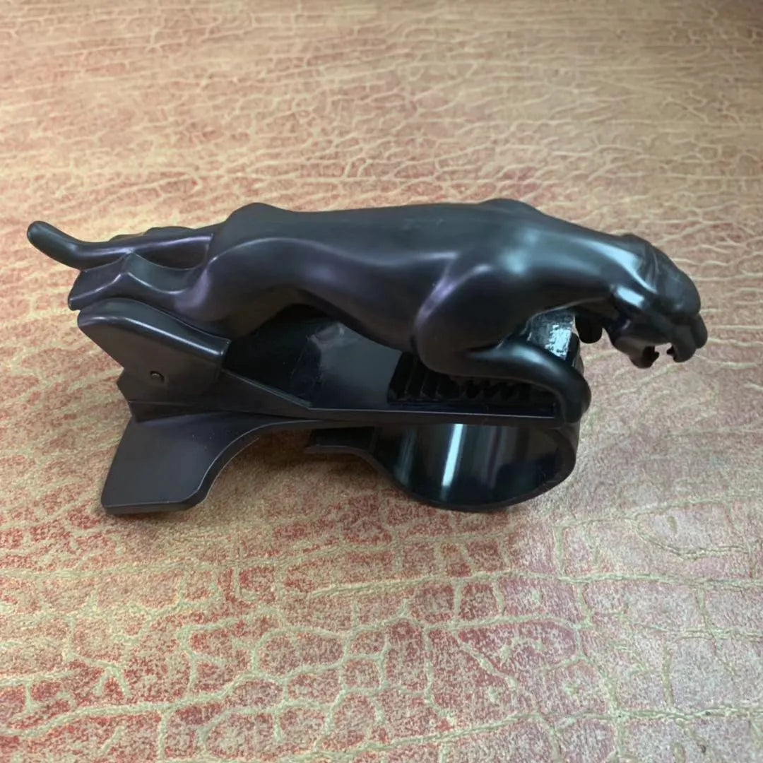 Car Leopard ABS mobile phone holder rotatable bracket black colour no-trace car mount