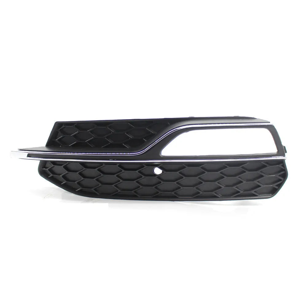 Black electroplated ABS fog lamp grille for Audi A3 Sport S3 2013-2016 front bumper