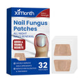 Nail repair adhesive bandage patches measuring 6.1 x 3.5 cm with glycerin, tea tree oil, and vitamin E ingredients
