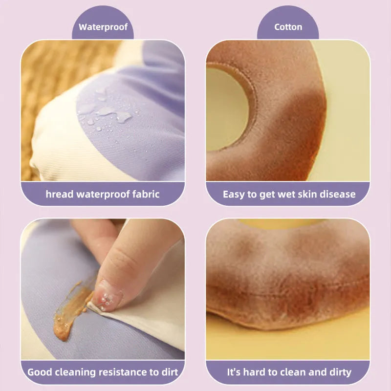 Adjustable cotton flower neck pet collar for cats and small dogs in pink colour