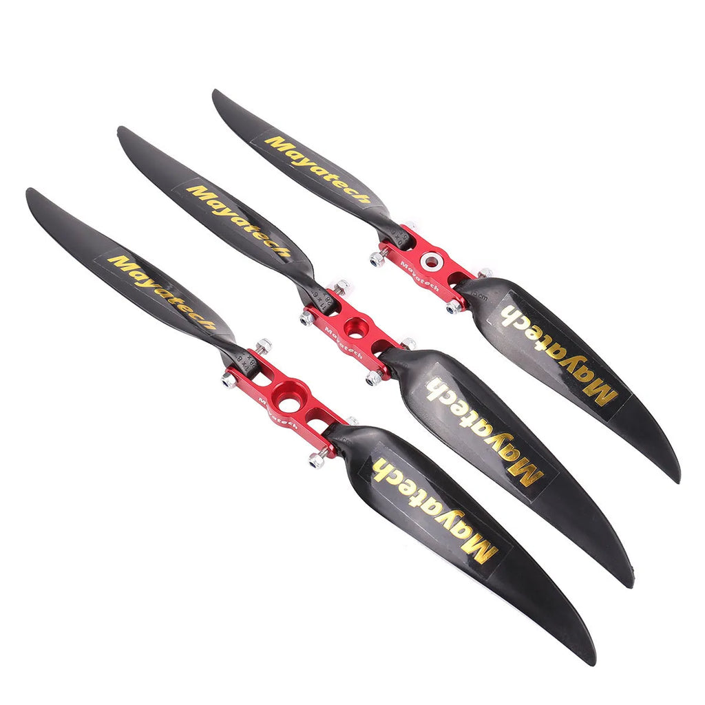 Black nylon folding paddle with quick disassembly fittings measuring 12×6.5 cm