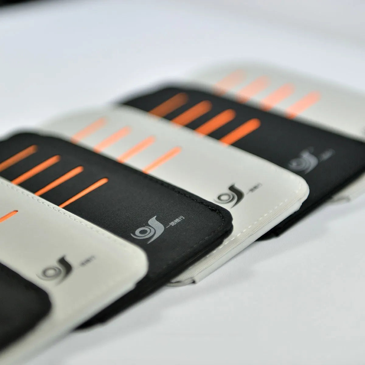 Four car sun visor shading panels with storage bag in black or grey colours