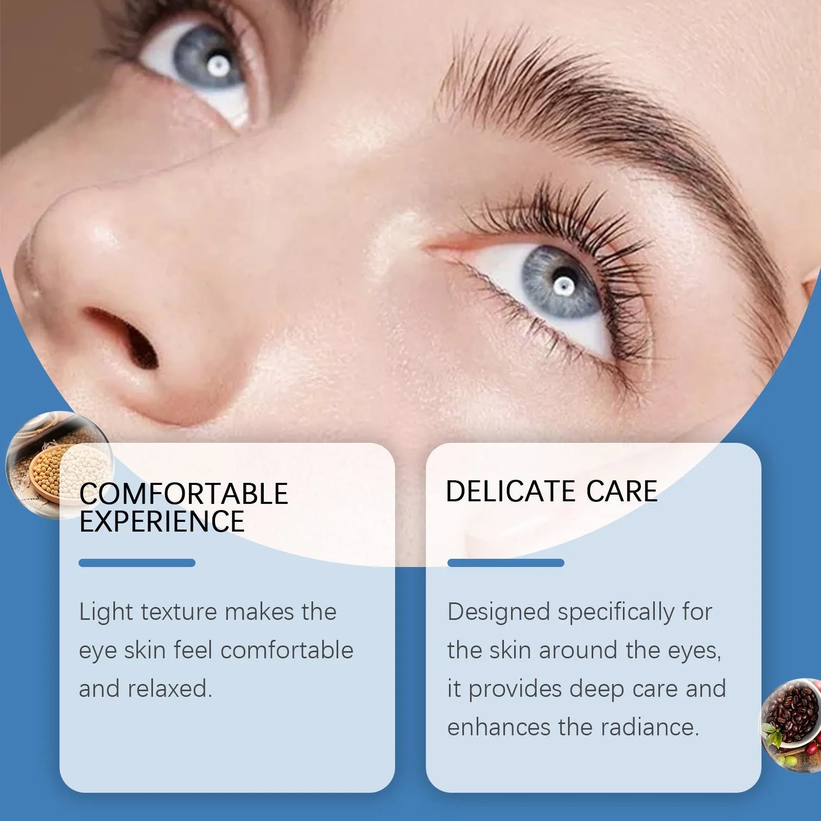 Viareline Collagen Firming Eye Cream 15g jar for tender and smooth skin around eyes