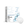 Four nano microneedle patches in a pack with botanical ingredients listed