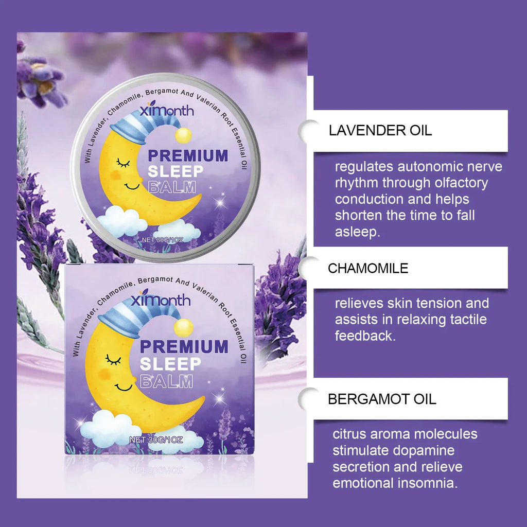 Sleep Goodnight Cream gentle formula night cream in a 30g pot with lavender and chamomile