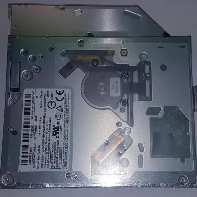 Silver internal SATA optical drive for MacBook Pro 13 laptop, model UJ8A8.