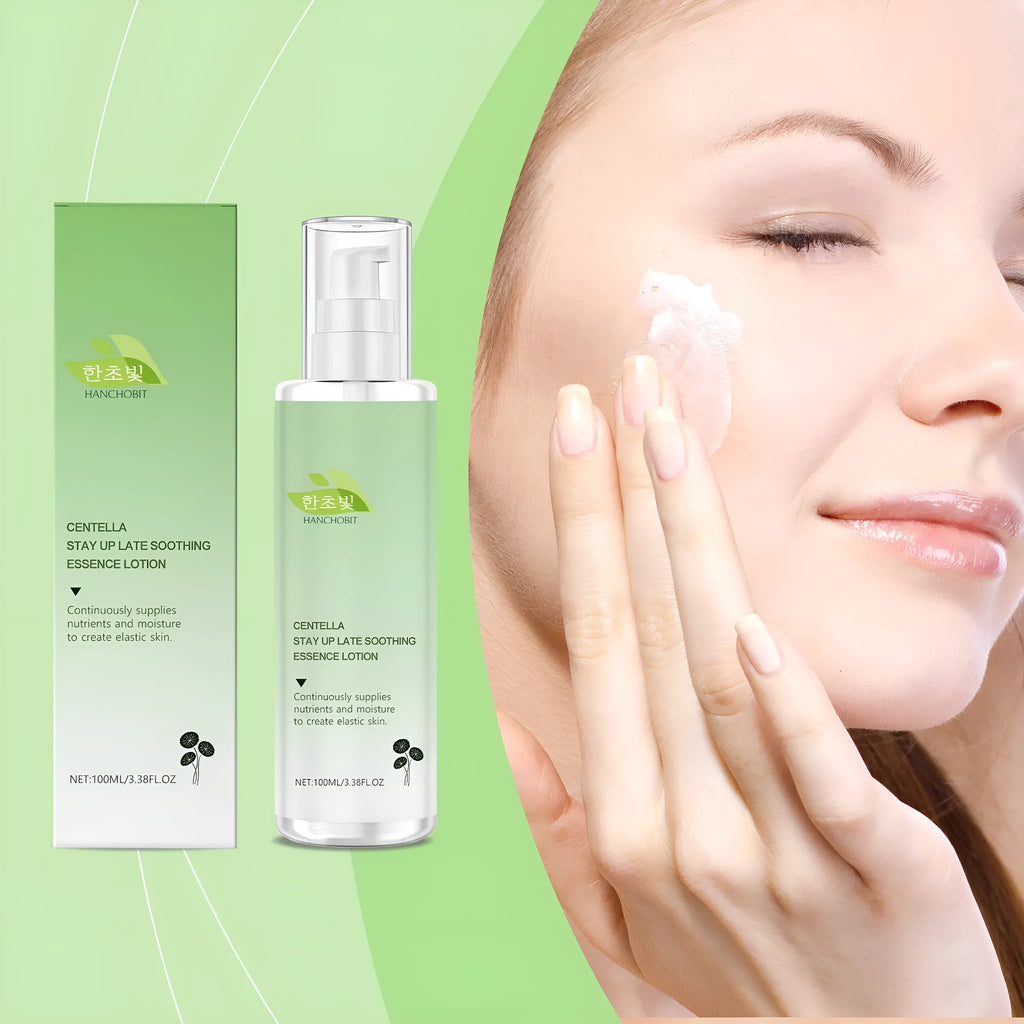 Body Care Snow Grass Soothing Milk 100ml bottle with hyaluronic acid and Centella asiatica for sensitive skin