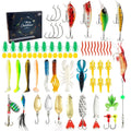 24-piece metal fishing lure blind box set in 01 style colour for bog fishing
