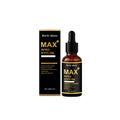30ml bottle of male enhanced massage oil with water-based formula and ginger root extract