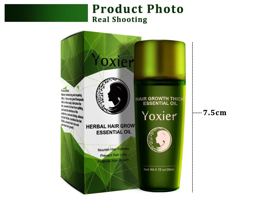 Lumia Oil 20ml hair treatment in green bottle with cap, placed on a flat surface