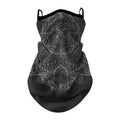 Full face and neck protection integrated sun mask in Lycra and Spandex, standard size, multiple colours