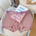 Man's thin grey breathable boxer shorts with a mid-waist and seamless design.