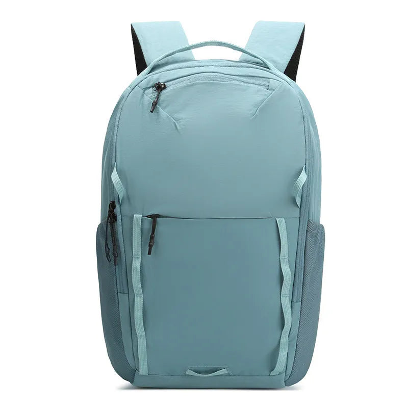 Waterproof Taslan composite cloth backpack with curved shoulder strap, under 20L capacity, available in multiple colours.