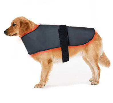 New L size pet red light infrared physiotherapy instrument for dogs and cats, black, wireless portable device with timer