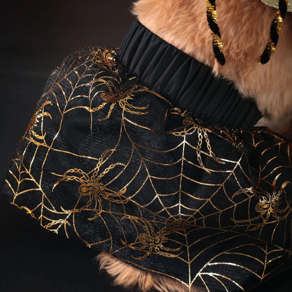 Halloween costume suit for a dog, shown in a single colour, sized S, M, L, or XL.