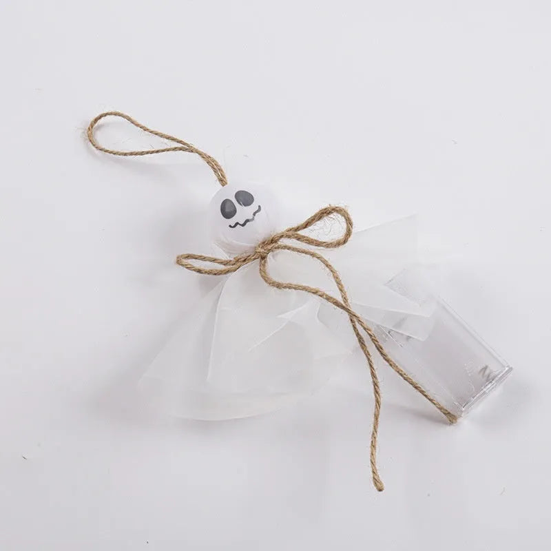 Halloween ghost LED lighting chain with colourful lights and battery box for venue decoration