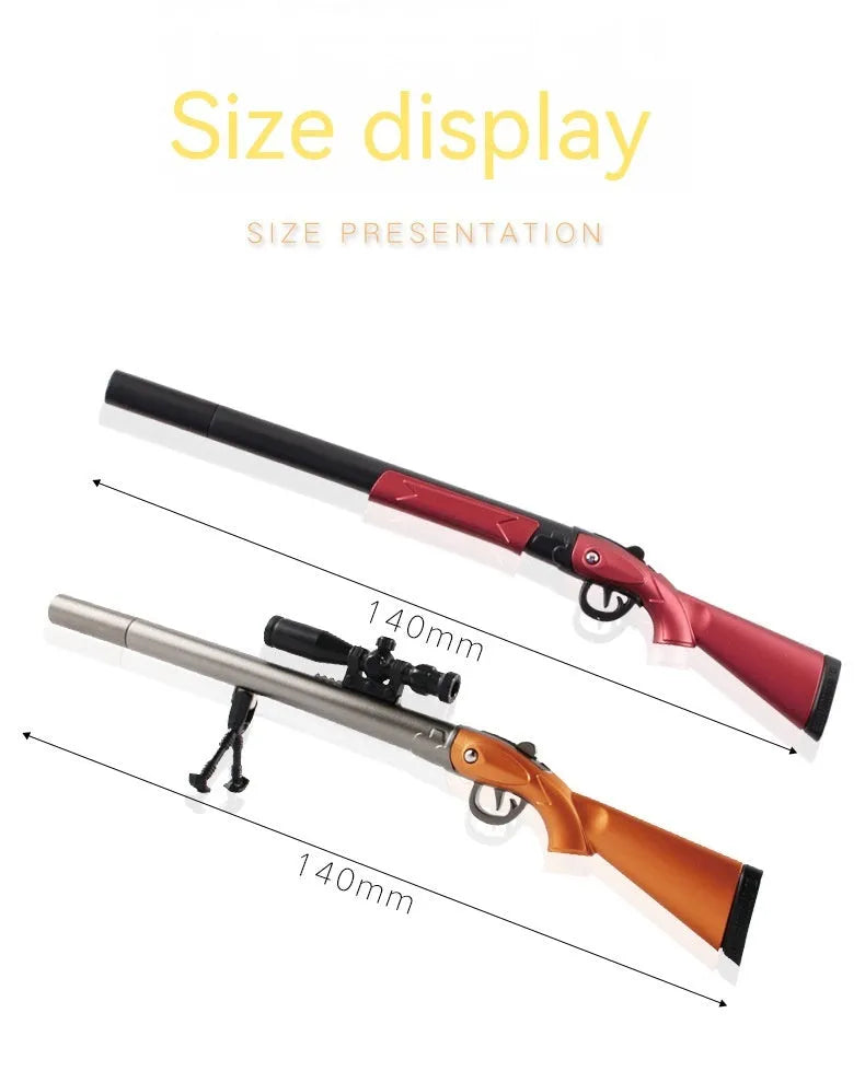 Eating Chicken 98K sniper rifle gel pen with 0.5mm tip and plastic construction