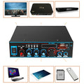 BT-309A-A black iron case Bluetooth recording amplifier with remote control