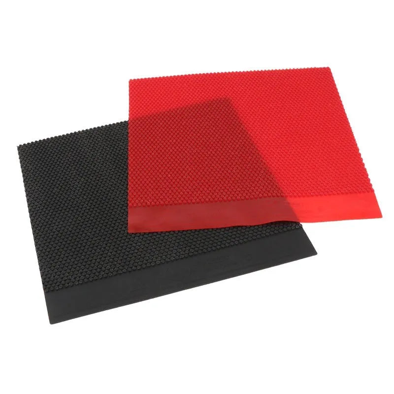 Single sheet of black small pimple inverted table tennis rubber for racket customisation