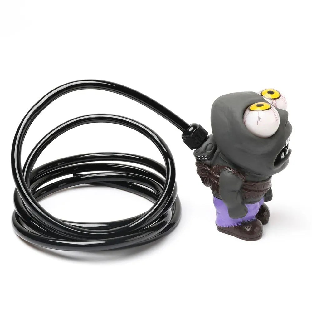 Turbo car boost eye zombie doll decompress ornament kit with pressure valve and copper fittings