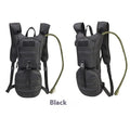 Multifunctional large capacity bicycle cycling tactical water bag in camouflage Oxford cloth with back plate