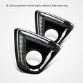 Mazda CX-5 daytime running light LED lamp kit with electroplated white light finish