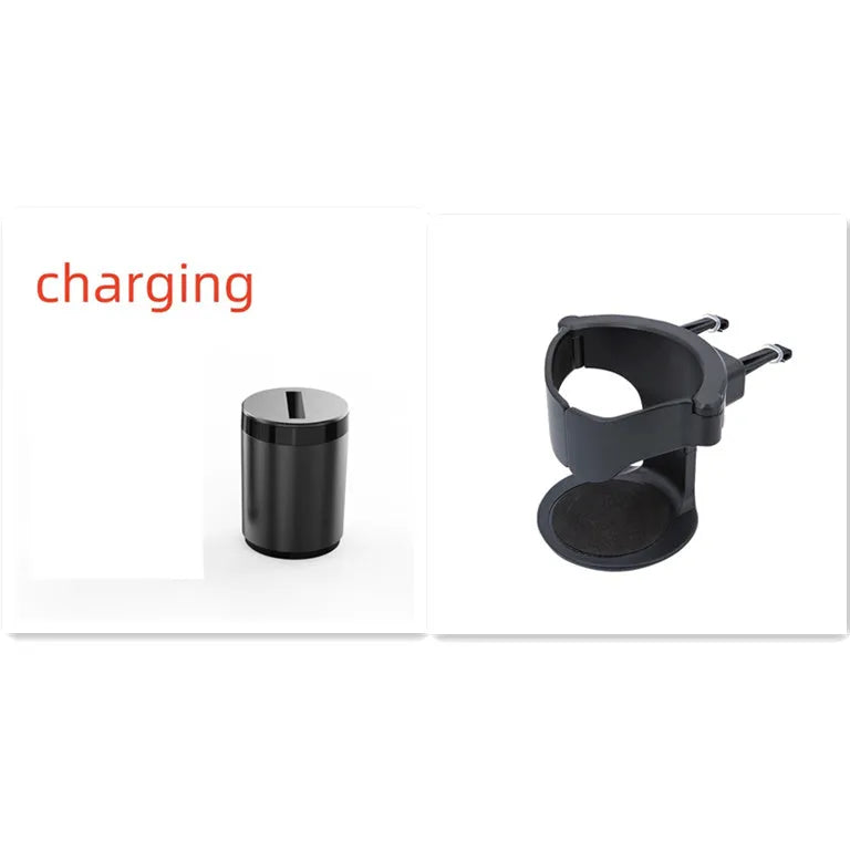 Aluminium alloy intelligent induction ashtray with automatic infrared opening for car and home use