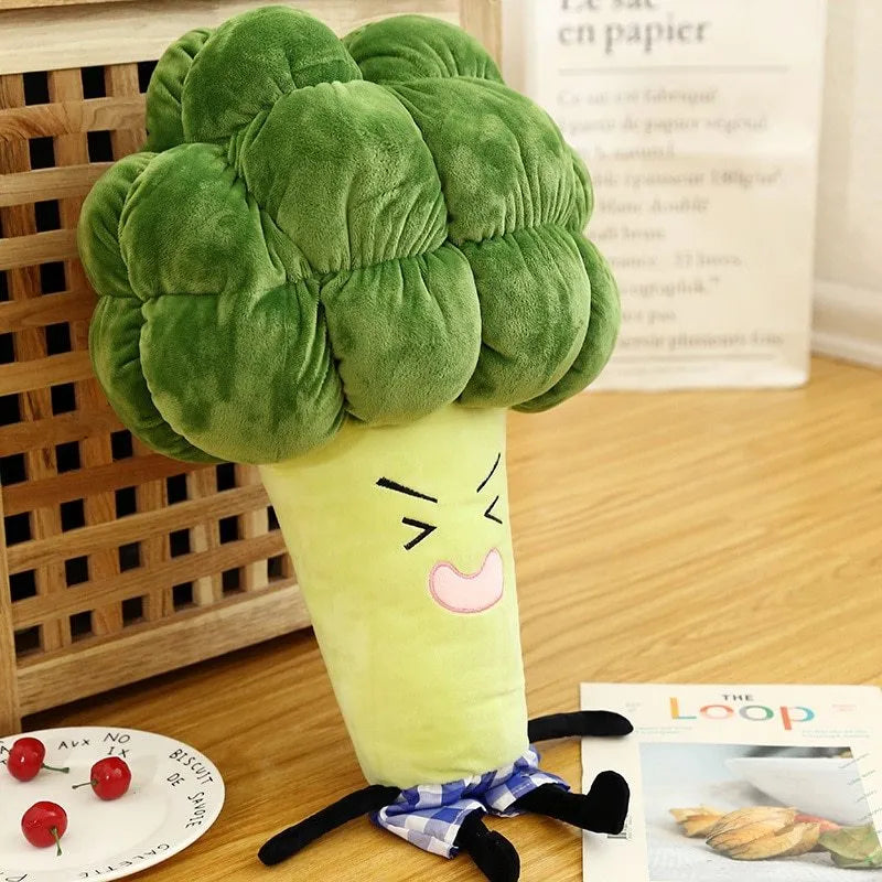 Simulation vegetable plush toy cushion in cute colour, 55cm length, soft stuffed for children