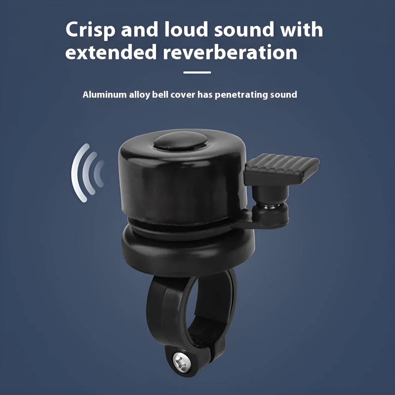 Bicycle bell AirTag mounting bracket plastic concealed holder on handlebar with bell housing