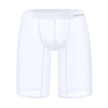 Men's solid colour mesh shorts in black, seamless knit construction.