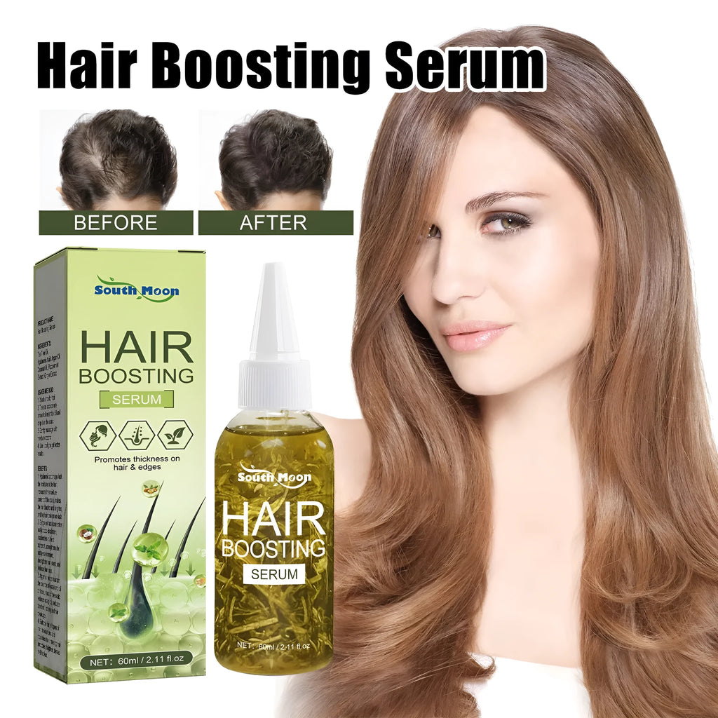 60ml bottle of hair care anti-fall repair essential oil for dry and manic hair.