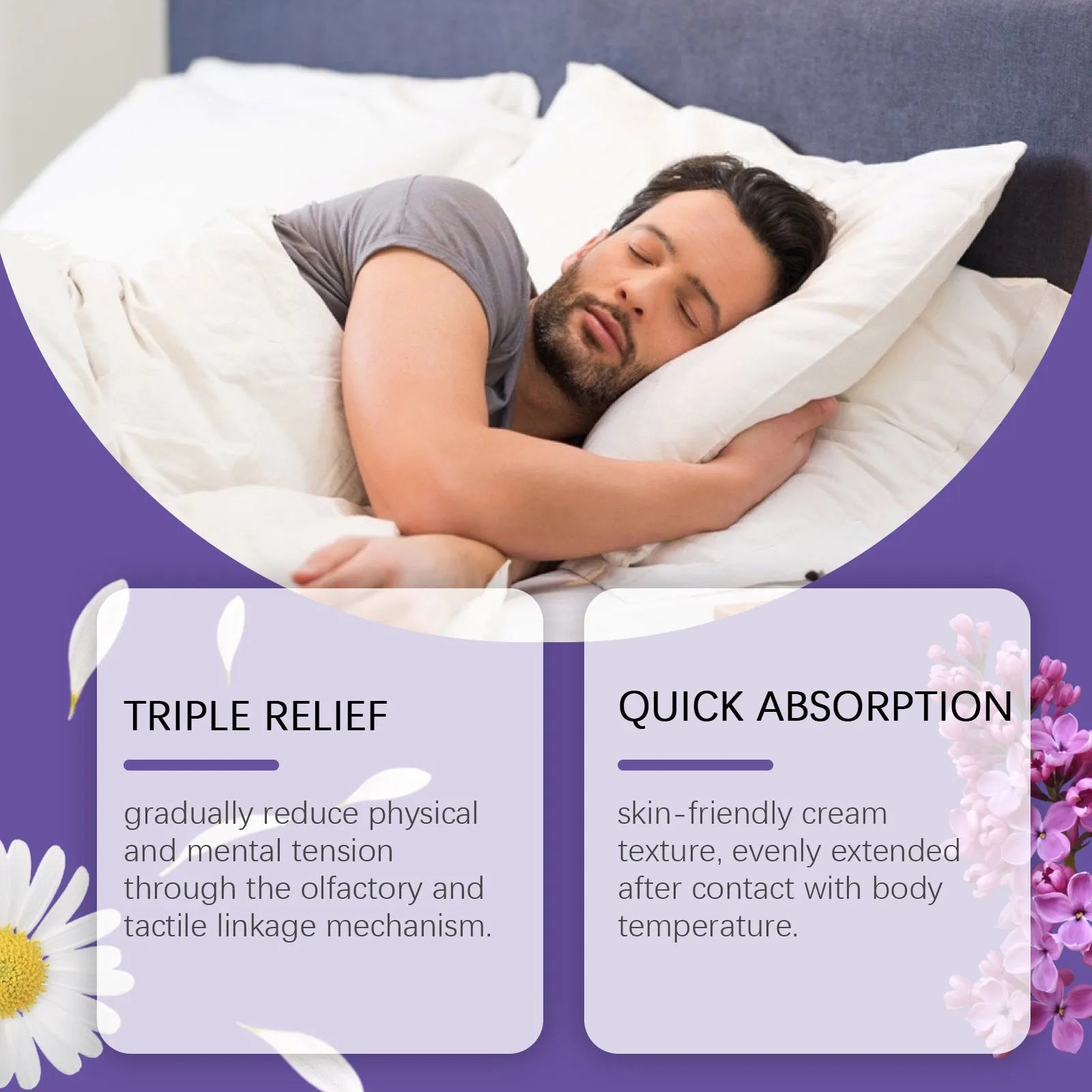 Sleep Goodnight Cream gentle formula night cream in a 30g pot with lavender and chamomile