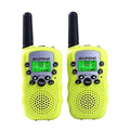 Children's walkie talkie handheld radio in multiple colours with 22-channel display