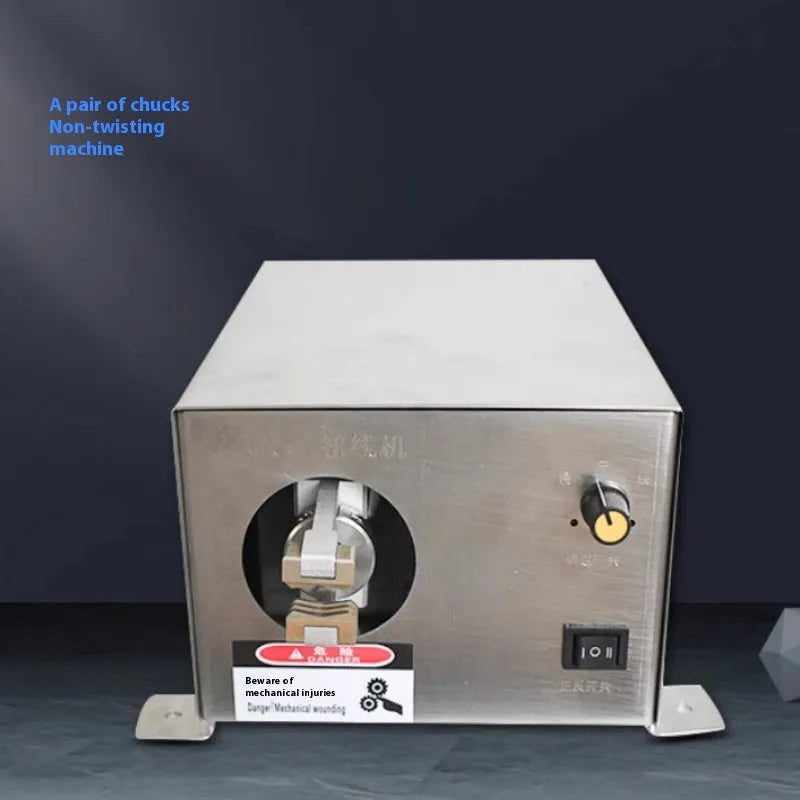 Multi-strand copper core small power wire twisting machine 805B flat nozzle desktop wire stranding tool
