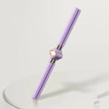 Adjustable stainless steel and foam posture corrector in blue, pink, purple, or green with storage bag.
