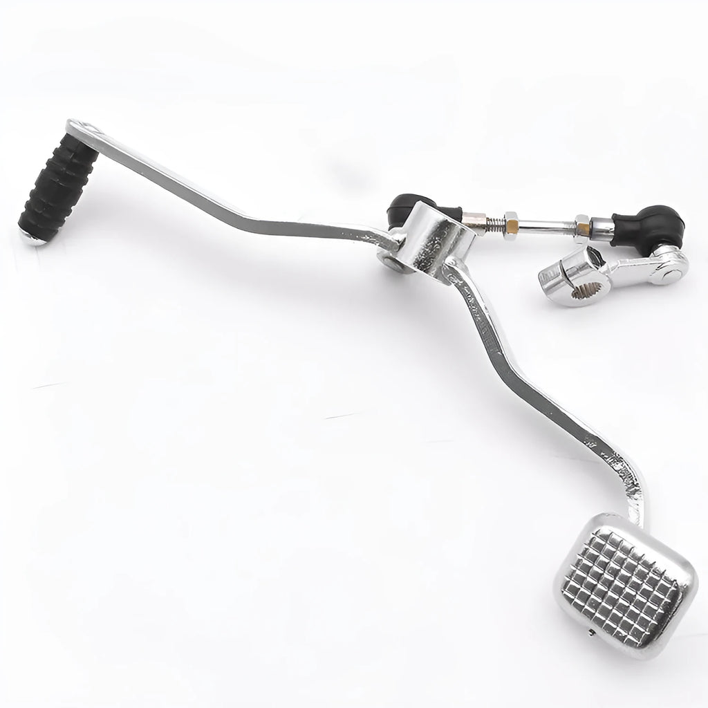 Suzuki GS125 motorcycle gear shift lever, 300mm long with coarse and fine tooth steps.