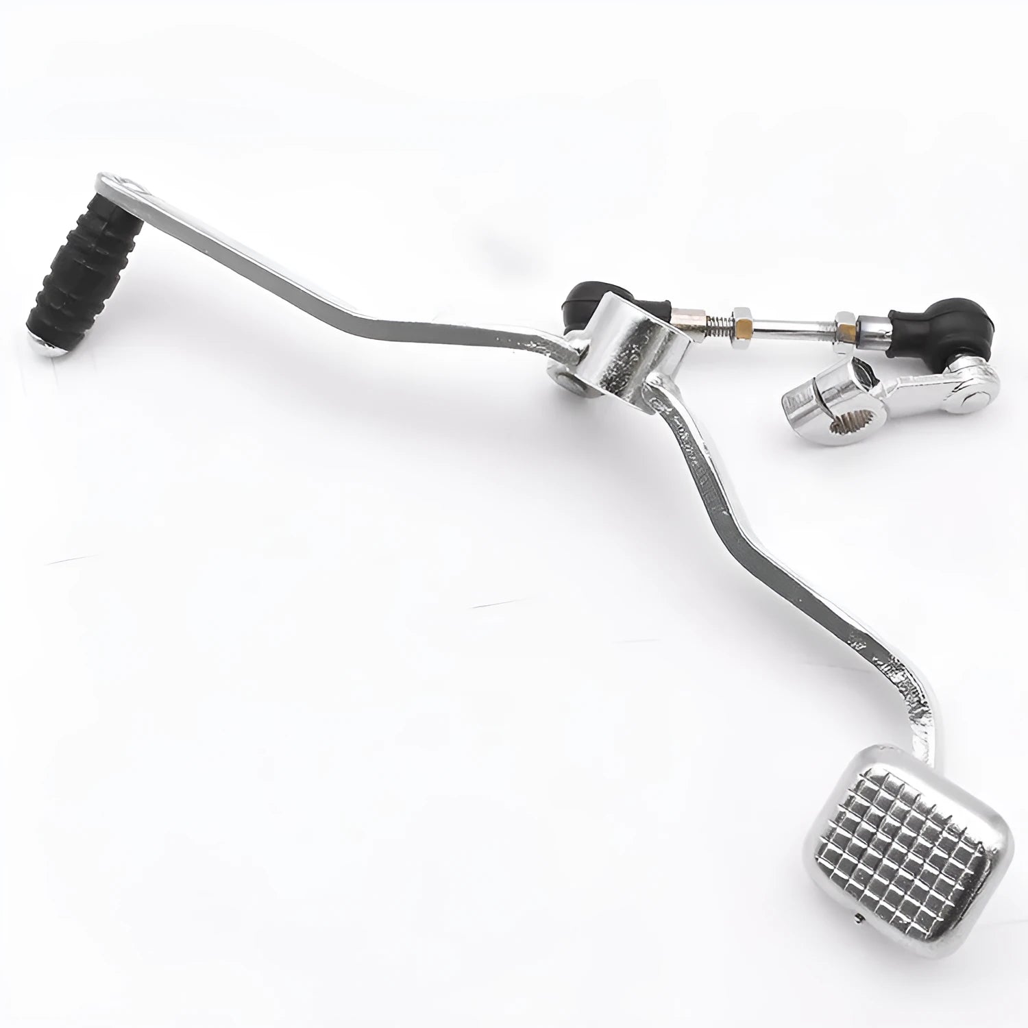 Suzuki GS125 motorcycle gear shift lever, 300mm long with coarse and fine tooth steps.