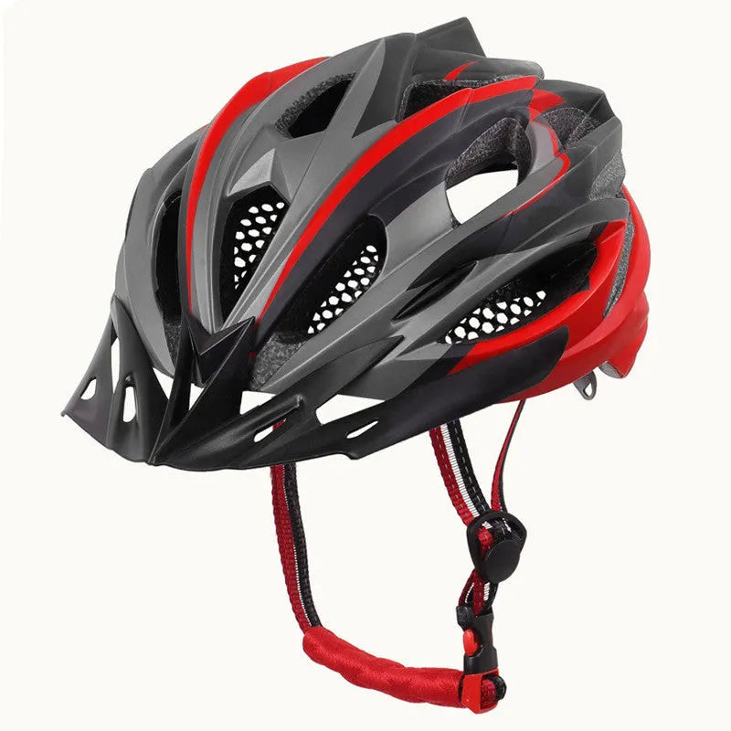 Outdoor riding bicycle helmet with EPS inner, one size, available in black and white colour option