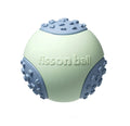 Green rolling ball dog toy with motion-activated movement for small and medium-sized dogs