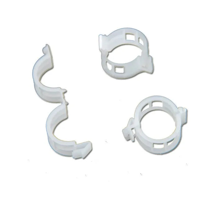 Plastic plant grafting clips for tomatoes, pack of 50 pieces, garden support tool.