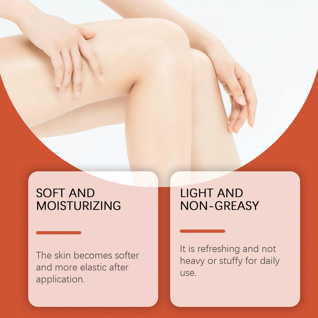 100ml body firming massage oil with vitamin E and rose oil in a white bottle