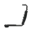 Black aluminium alloy mobile 2/3 stabilizer handheld holder for smartphone video recording