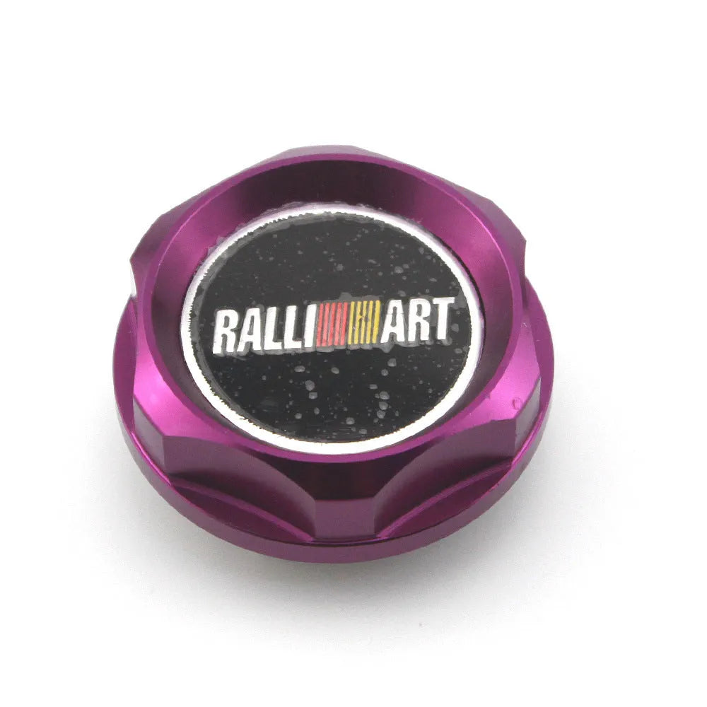 Aluminium alloy oil filter cap in six colours for Mitsubishi models