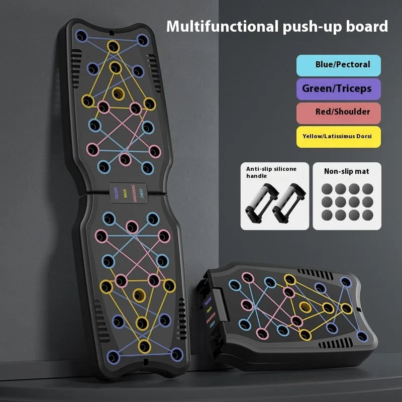 Push up support plate made of ABS environmentally friendly material with flat base, available in multiple colour options